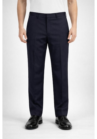 Classics Men Caserta Klasik Fit Likralı Erkek Kanvas Pantolon - 7514 Lacivert
