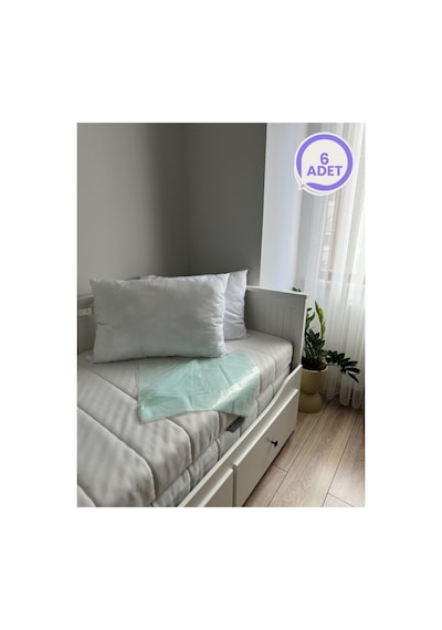 Güve Savar Etkili Lavanta Kokulu Yastık Poşeti - 6 Adet - 35x50 Cm Şeffaf