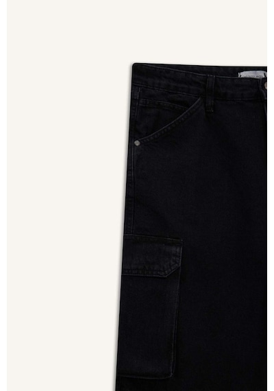 Defacto %100 Pamuk Kargo Fit Jean Bermuda Şort E1380ax25smnm40 Siyah Defacto %100 Pamuk Kargo Fit Jean Bermuda Şort E1380ax25smnm40 Siyah