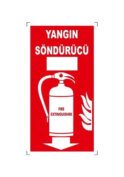 Yangın Söndürücü Levhası