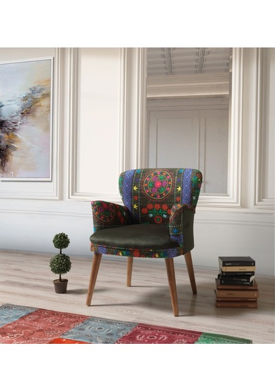 Mobilyabazari Almas Çay Seti Tekli Koltuk, Salon, Balkon