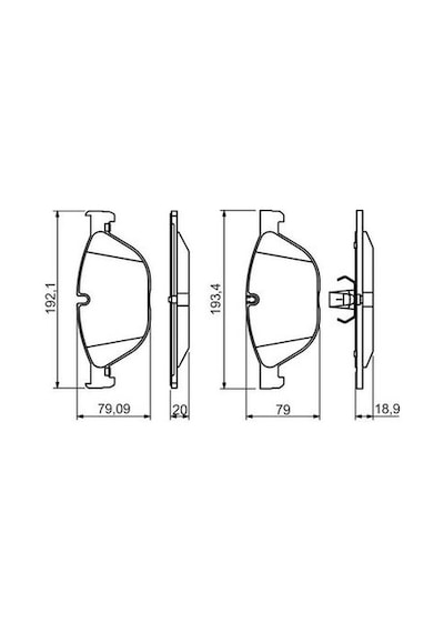 Bmw 5 F10 525d Xd 2.0 2011-2016 Bosch  Ön Balata