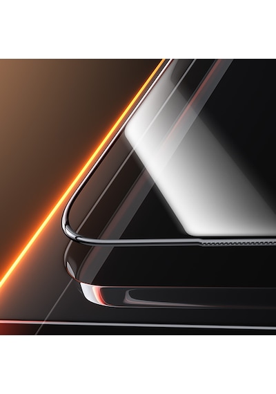 Apple Uyumlu   iPhone 17 Pro Benks Glass Warrior 2.0 Ar-ezfita Cam Ekran Koruyucu Uygulama Aparatlı Şeffaf