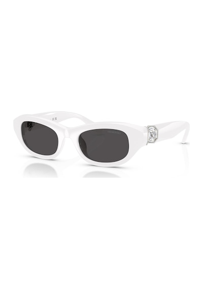 Swarovski Sk6036u 105087 50 Kadın Güneş Gözlüğü Beyaz