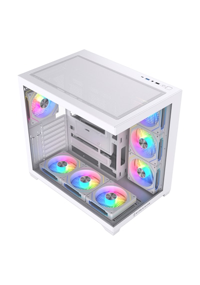 Game İn Game Dream Beyaz 7x12cm Argb Fanlı Akvaryum Kasa