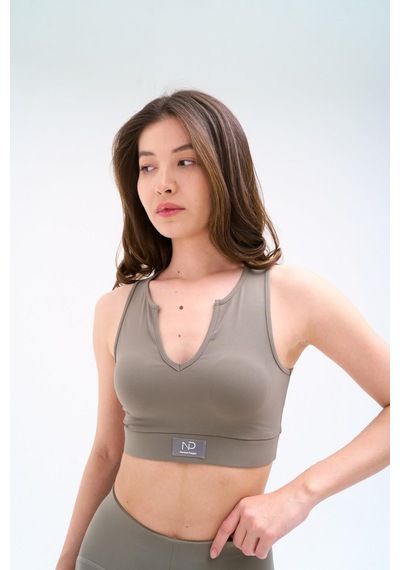 Normal People Romı - Spor Bra Activefit Kumaş Yeşil