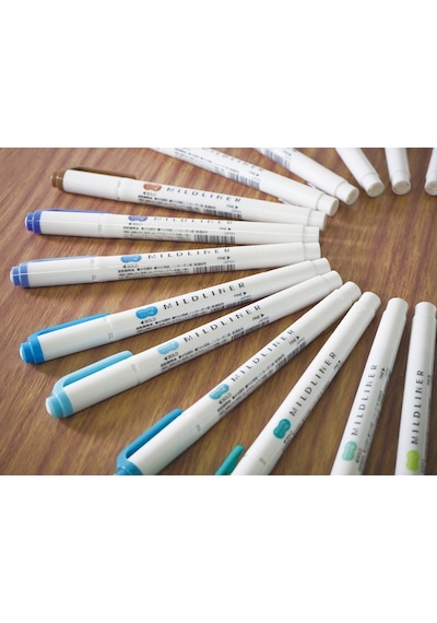 Zebra Mildliner Z Box 25'li Çift Uçlu Fosforlu İşaretleme Kalemi Çok Renkli