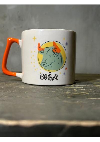 Boğa Burcu Tasarım Kupa