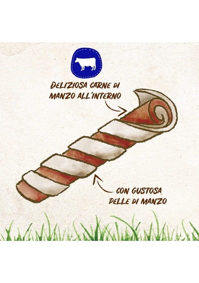 8in1 Delights Beef Twisted Sticks Burgu Çubuklar 10'lu, 55 Gr Köpek Ödülü