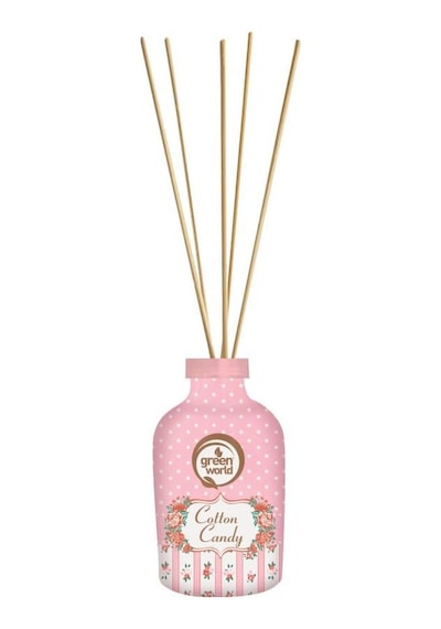 Green World Bambu Çubuklu Oda Parfümü Cotton Candy 40 ML