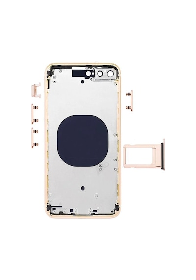 İphone 8 Plus Boş Kasa Arka Kapak Gold