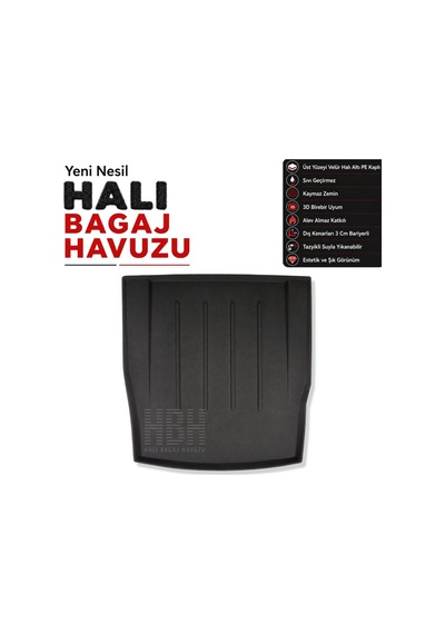 Bmw 3 Sedan Halı Bagaj Havuzu F30 2012-2019 Arası