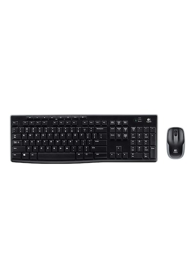 Logitech Mk270 Kablosuz Klavye Set Mm Q Tr Siyah Optik
