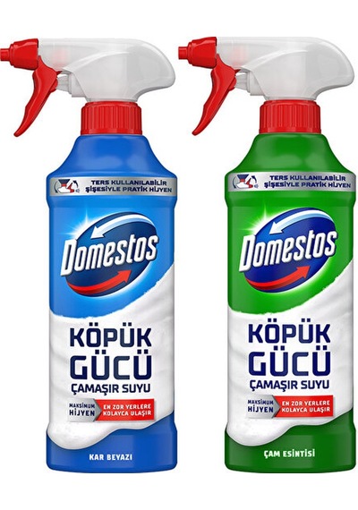 Domestos Köpük Gücü Çam Ferahlığı 450 Ml X1 + Köpük Gücü Kar Beya Diğer