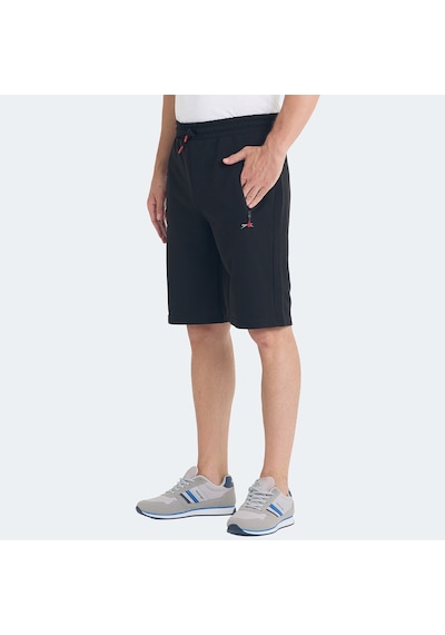 Slazenger OSAKU I Erkek Cepli Siyah Şort
