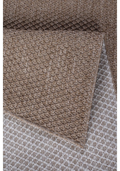 Tm-01 Sisal Jut Hasır Model Tek Renk Dokuma Yıkanabilir Toz Vermez Halı Krem Hasır