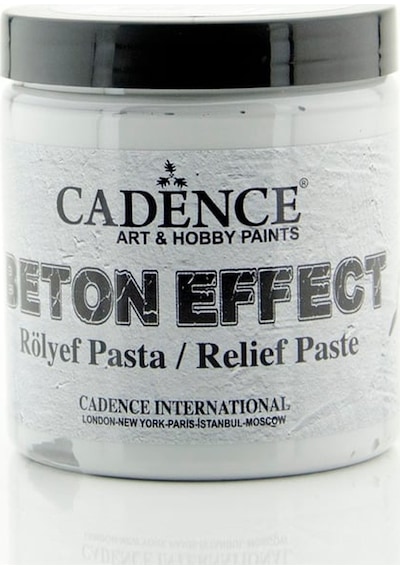Cadence Beton Efekt - Rölyef Pasta 250 ML Cadence Beton Efekt - Rölyef Pasta 250 ML