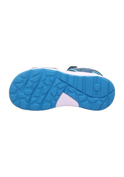 Superfit Criss Cross Çocuk Sandalet Kamuflaj - Mavi 000586-8010