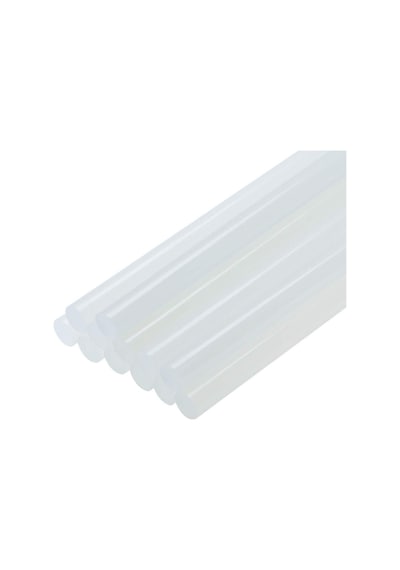 7mm - 30cm, İnce, Şeffaf Silikon, 10 Adet,