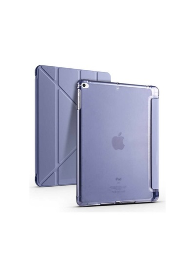 Apple Uyumlu iPad 9.7 2018 Kılıf Zore Tri Folding Smart With Pen Standlı (503995261)