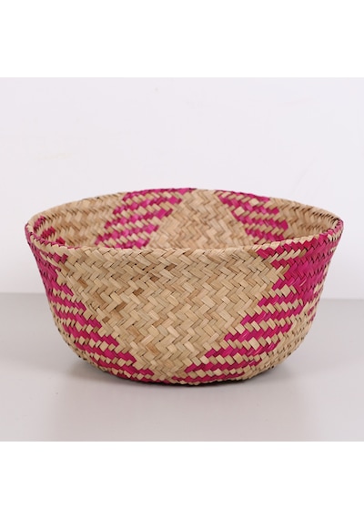 Fuşya 30x25 Cm. M Katlanabilir Sepet Mix