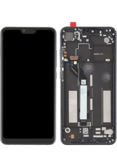 Xiaomi Uyumlu Mi 8 Lite Lcd Ekran Dokunmatik Çıtalı-Siyah