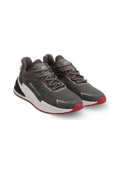 Slazenger Walther İthl Koyu Gri Sneaker Günlük Spor Ayakkabı Gri