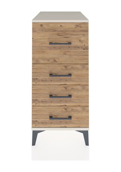 Kronos Komodin 4 Çekmeceli 44x59x96 Aytaşı-çam Aytaşı
