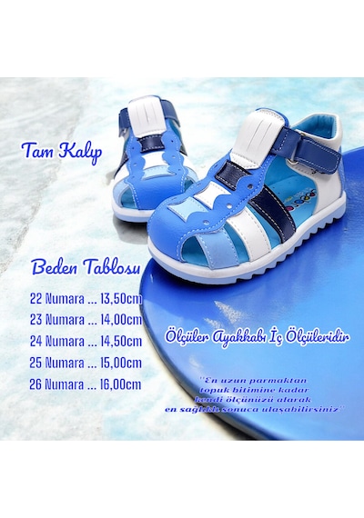 Beebron Ortopedik Erkek Bebek Ve Çocuk Sandaleti Ebgcm2406 Mavi Beyaz Lacivert Beebron Ortopedik Erkek Bebek Ve Çocuk Sandaleti Ebgcm2406 Mavi Beyaz Lacivert
