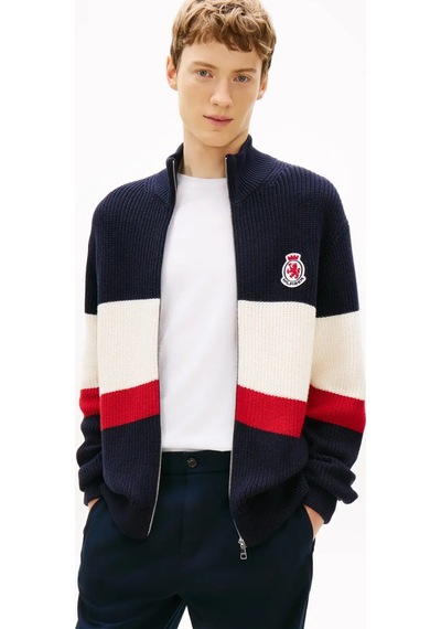 Tommy Hilfiger Rwb Rıb Chest Strıpe, Dw5 Lacivert Erkek Ceket