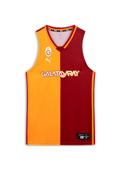 Puma Galatasaray 25/26 İç Saha Basketbol Forması 692803 02 Kırmızı