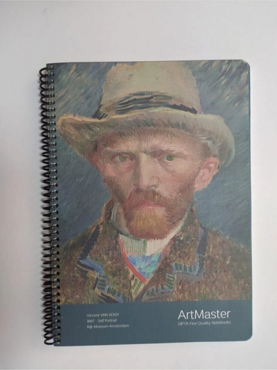 Art Master 100 Yaprak Çizgisiz Karton Kapak Orta Boy Defter Vangogh