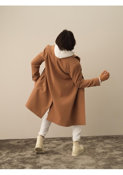 Xint Camel Esnek Dokulu Regular Fit Kaban 190548