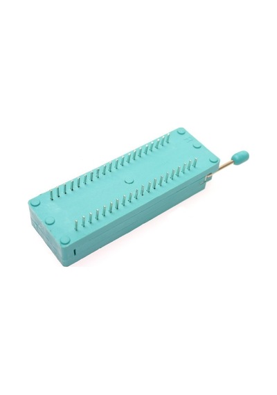 40 Pin Zif Soket Mandallı Kolay Entegre Montaj Aparatı Geliştirme Kartı Altın Kaplama 2.54mm Dıp Zıf