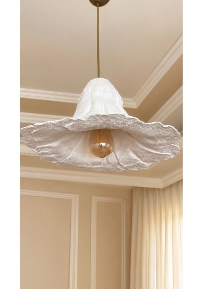 Lioraa Lighting Flos Velia 39 Cm Sarkıt Avize Kırık Beyaz