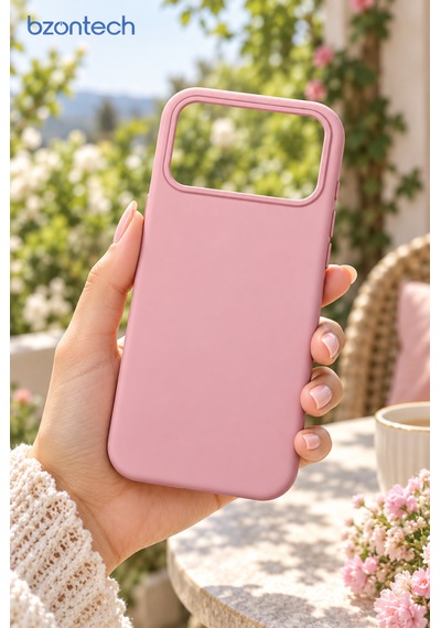 Apple Uyumlu İphone 17 Pro / 18 Pro Uyumlu Kılıf Renkli Lansman İçi Kadife Yumuşak Kamera Yükseltili Silikon Elegan Pembe Apple Uyumlu İphone 17 Pro / 18 Pro Uyumlu Kılıf Renkli Lansman İçi Kadife Yumuşak Kamera Yükseltili Silikon Elegan Pembe