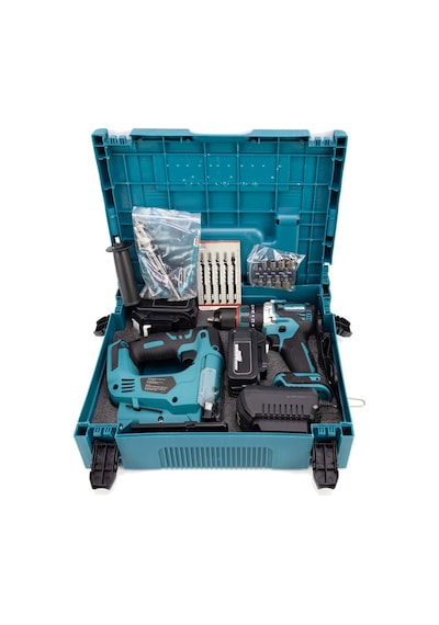 Prohummer Ph270 Akülü Kömürsüz Motor İkili Set Dekupaj Testere + Vidalama Matkap