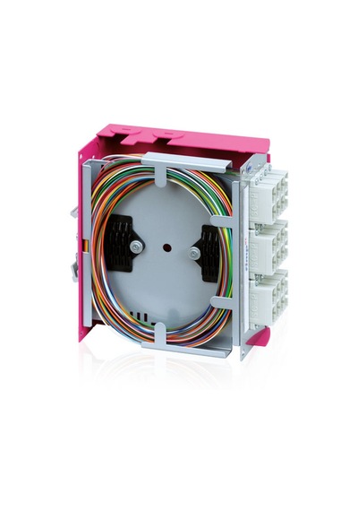 Endüstriyel Tip Splice Box - 24port Dın Rail