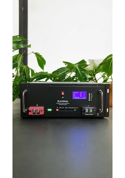 Unisun Energy 51.2v 100ah Lifepo4 Batarya + Ekran + Bluetooth 48v Sistem