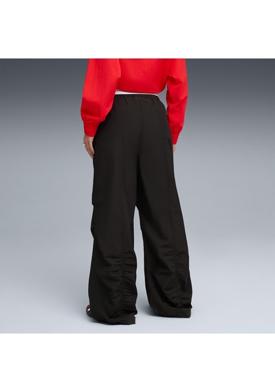 Puma Wardrobe Essentials Parachute Kadın Siyah Pantolon 632044 2800282