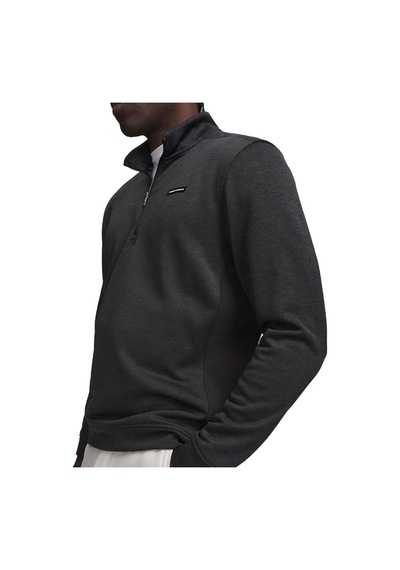 Under Armour Sweaterfleece Hybrid Hz Erkek Sweatshirt 6013967-001 Siyah