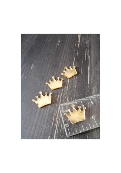 Taç Model Gold Pleksi 2 Cm 20 Adet