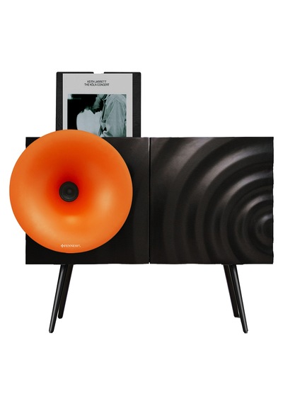Fennessy Kresling İ7s Turuncu Bluetooth Hoparlörlü 100w Hi-fi Pikap, Plakçalar