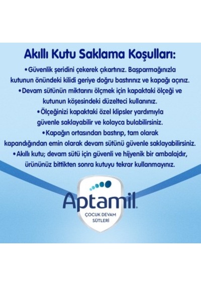 350ml Prebiyotikli Devam Sütü 3+