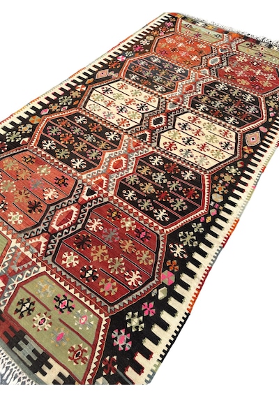 El Dokuma Malatya Akçadağ Kilimi Çift Kanat 155x300 Kök Boya %100 Yün Kilim El Dokuma Malatya Akçadağ Kilimi Çift Kanat 155x300 Kök Boya %100 Yün Kilim
