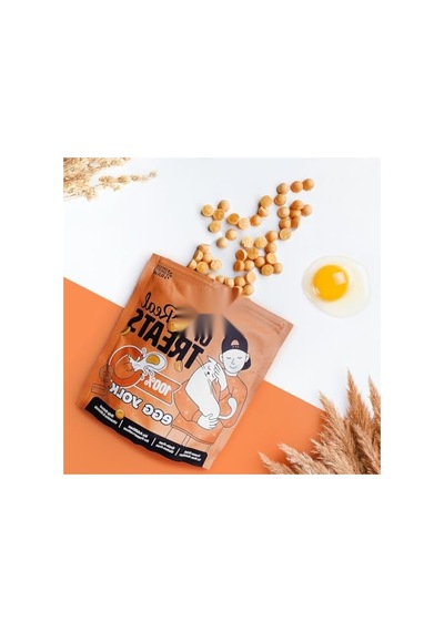 Freeze-dried Çiğ Yumurta Sarısı Kedi Ödül Maması 60g