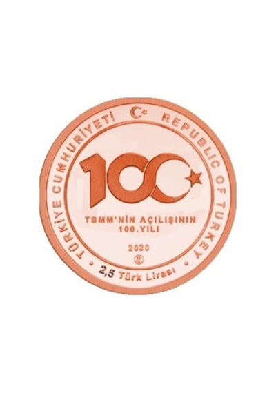 Tbmm Nin Açilişinin 100. Yılı Bronz Hatıra Parası