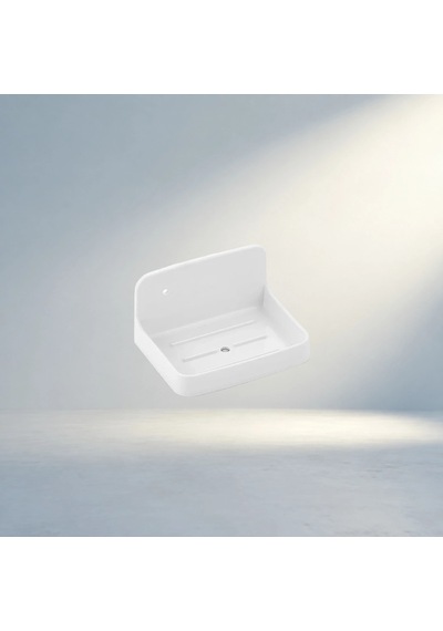 Duvara Monte Beyaz Sabunluk 140x125 Mm Sert Plastik 000 Açık Krem