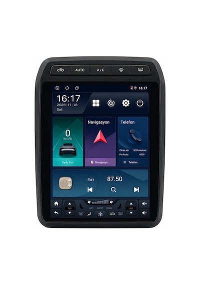 Peugeot Partner Android Tesla Multimedya 2009-2018 Carplay Android Auto Navigasyon 8gb Ram 64gb 9.7''