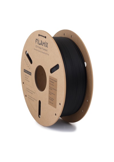 Filamix Siyah Pla Mat Filament 1.75mm 1 Kg